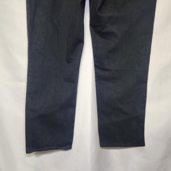 Abercrombie & Fitch The '90s Straight Ultra High Rise Jeans 35/20R Black - Picture 6 of 10
